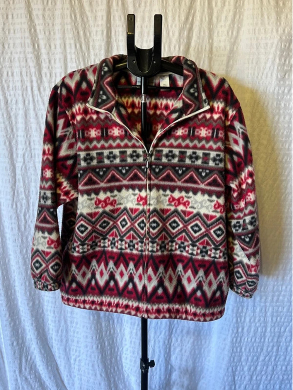 Alfred Dunner Sz XL Fleece Zip Up